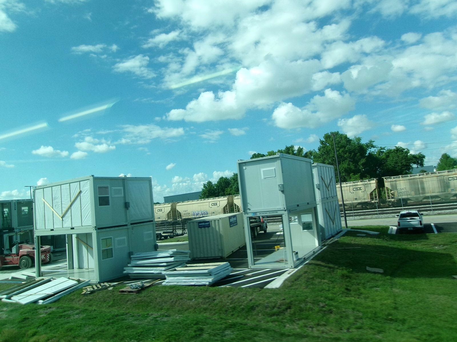 Modules habitables issus de conteneurs maritimes transformés